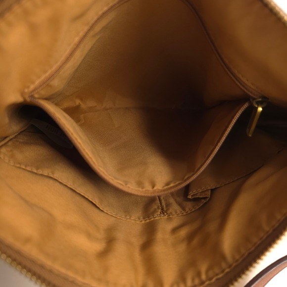 Fossil Womens Crossbody Bag Fiona Tan Brown Pebbled Leather Small Medium - Picture 6 of 11